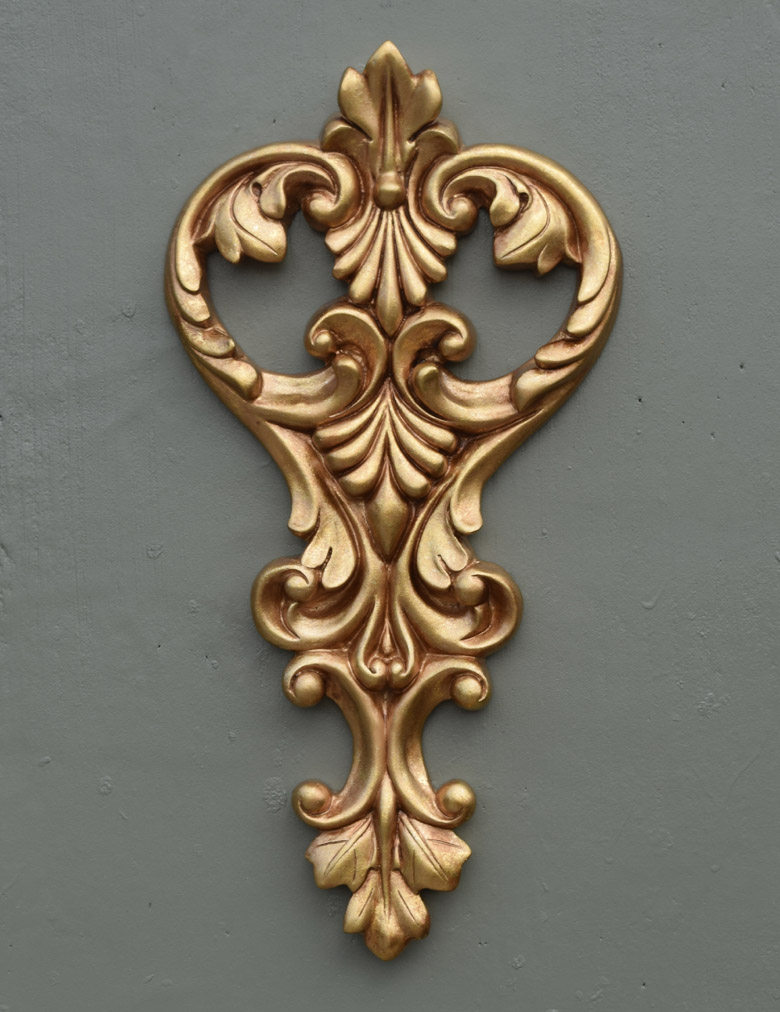 European style KTV hotel wall hanging retro creative living room decoration pendant Rococo wall hanging wall jewelry crafts