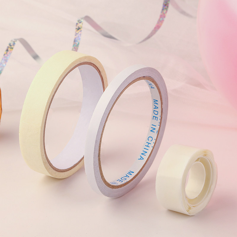 Wedding Articles Sticky Balloon Gum Spot Round Point Glued with Balloon No Mark adhesive Double-sided Adhesive Wedding Arrangement of Adhesive Tapes