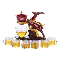 Yulu Gaosheng Tea Set Yilu Gaosheng Tea Set Haofeng Automatic Glass Tea Set Lazy Tea Maker Ceramic