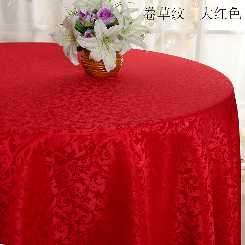 Hotel Table Bridal Wedding Table Cloth Big Red Red Tablecu Wedding Wine Mat table cloth Wedding Dinner Table Cloth Wedding