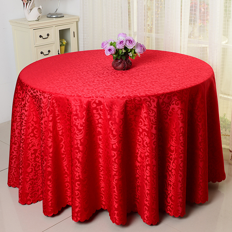 Hotel Table Cloth Round Table Table Cloth Large Round Table Rectangular Hotel Table Cloth Wedding Dining Hall Round Table Cloth Art