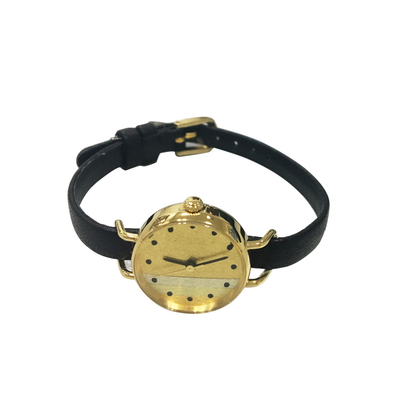 Lady's watches Ling Chi official flagship store silver foil gold leaf