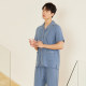 Haobo spring and summer new pajamas men's short-sleeved trousers home wear set Tencel ຜ້າຝ້າຍເຢັນສະບາຍ HJZ2408