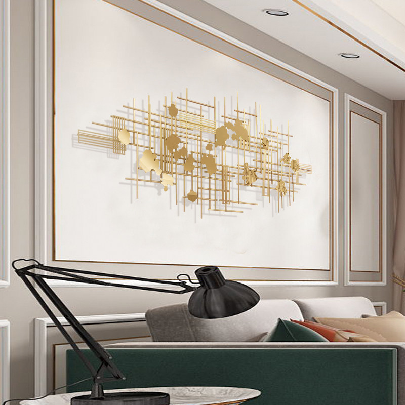 Nordic wall decoration pendant living room sofa background wall decoration hotel lobby creative three-dimensional wall hanging