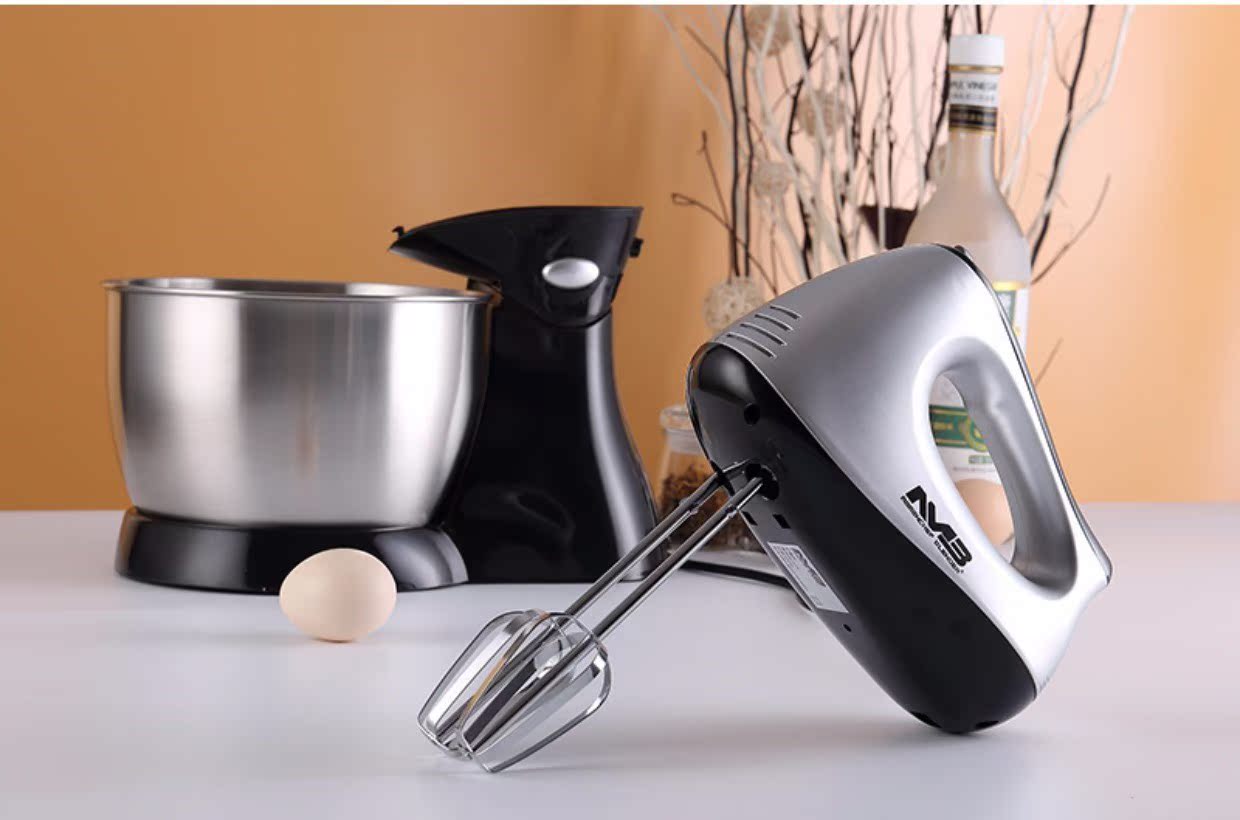 máy đánh trứng fujika Máy làm mì, máy xay bột gia dụng, máy khuấy, mì điện nhỏ, máy đánh trứng để bàn, máy trộn tự động và - Máy trộn điện máy đánh trứng joyoung