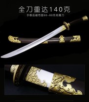 Embroidered spring knife Childrens plastic sword toy Bow and arrow weapon Student safety filming props fake knife model weapon