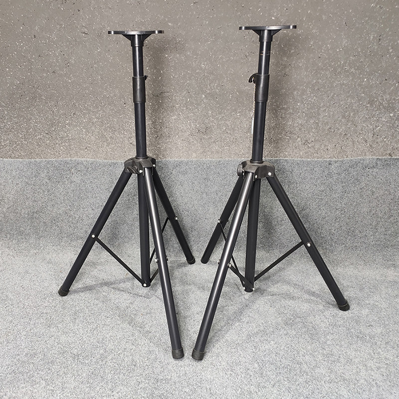 Professional 12 15 inch speaker metal bracket Home KTV audio floor tripod stage conference triangle support frame