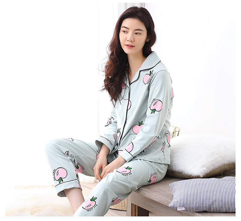 Pyjama pour femme YOUAMPME     en Coton à manches longues - Ref 2995330 Image 18