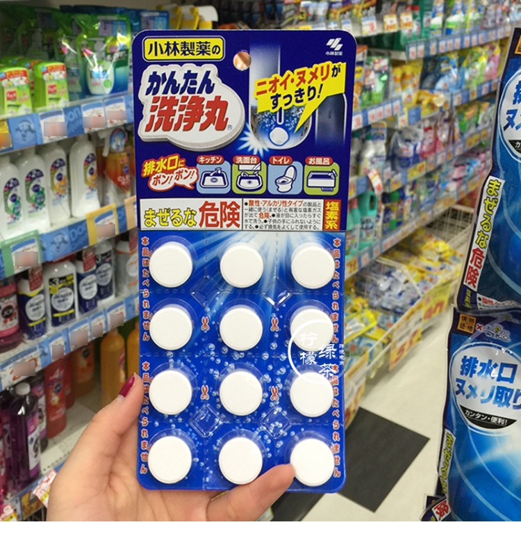 nuoc lau san nha Nhật Bản Kobayashi đại lý nhà vệ sinh gel hoa cánh hoa rung gấu cub nhà vệ sinh chất khử mùi hoa hương liệu - Trang chủ thuốc tẩy javel