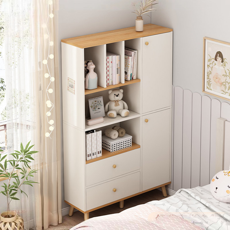 Bookcase containing cabinet integrated bedroom small bookshelf shelf floor leaning against wall living room with door cabinet containing cabinet for home