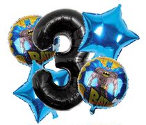 2020 Batman Party Decorated Cartoon 32 Inch Digital Boss Aluminum Foil Balloon Living Room