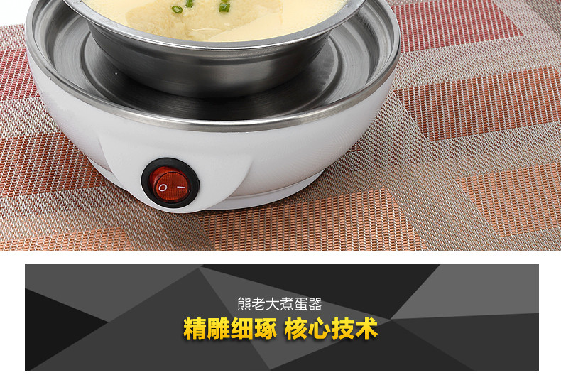 nồi lẩu mini nhật bản Xinfei hai lớp đa năng nồi trứng inox nồi hấp trứng mini hấp trứng sinh viên - Nồi trứng nồi bear 1.6 l