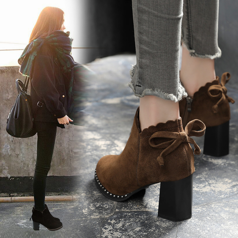 Bottes mi-saison femme en Caoutchouc - Ref 3249641 Image 1