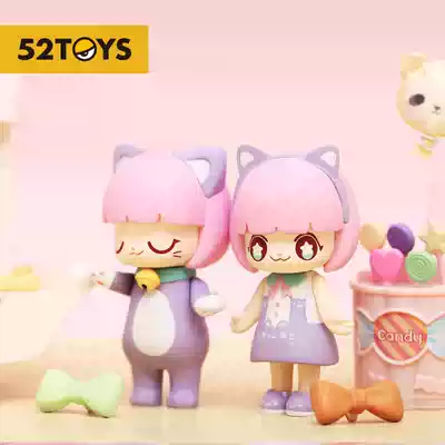 (52TOYS)KimmyMiki basic series blind box doll gift cute mini model doll ornaments