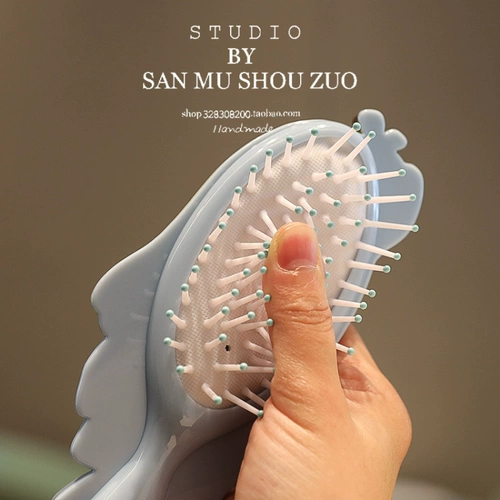 Наряд маленькой принцессы, расческа, милый антистатический кушон, электрическая мультяшная подушка безопасности