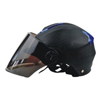  Adult helmet Electric car female and male universal motorcycle safety helmet protective half helmet four seasons summer lightweight sunscreen T1