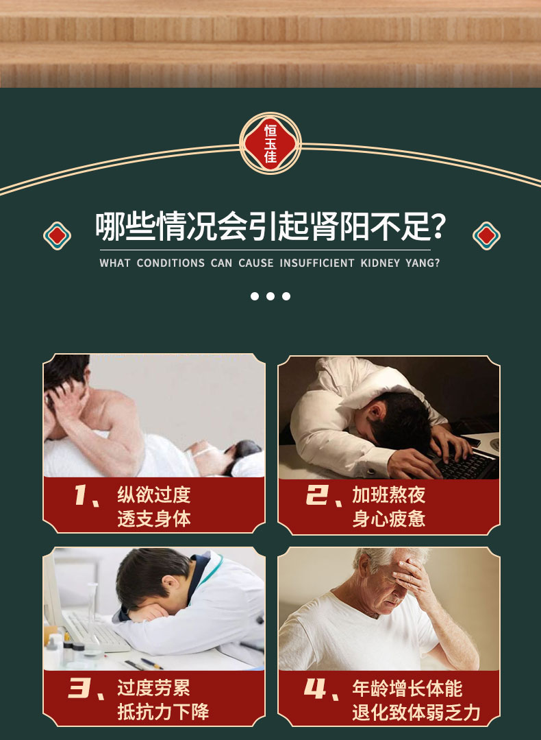 恒玉佳 锁阳固精丸 6丸*5盒 图2
