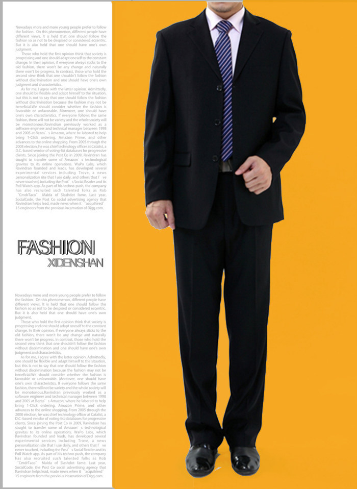 Costume homme en polyester pour automne - Ref 1551594 Image 17