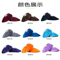 Slide board black shoe suite can be washed household thickness wear resistant machine room for adult model room customization