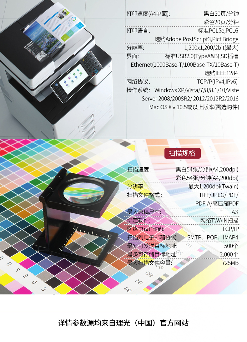 Máy in photocopy đa chức năng đa chức năng của máy in MP MP C2011SP - Máy photocopy đa chức năng máy ricoh 5002