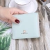 Ví mới nữ ngắn mỏng Hàn Quốc dễ thương gà gà lady ví mini sinh viên giảm giá 20% ví da Ví tiền
