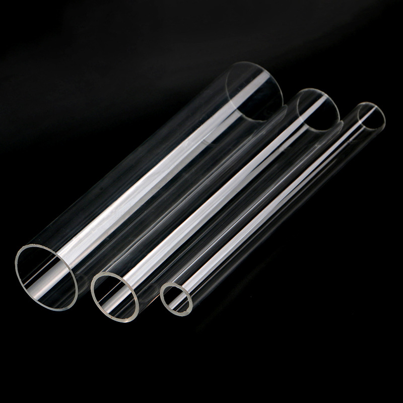 New acrylic high transparent tube PMMA plexiglass tube milky tube outer diameter 130-180mm hollow round tube