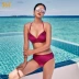 361 độ chia hai mảnh gợi cảm thongs kết hợp với nhau kỳ nghỉ bên bờ biển nhanh chóng làm khô thoải mái áo tắm bikini - Bikinis đồ bơi tay dài nữ Bikinis