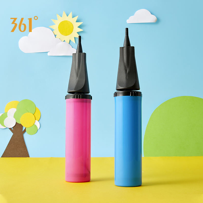 361 degree portable swimming ring pump manual push small mini toy ball decorative balloon inflatable tube