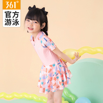 361 degree childrens swimsuit womens small medium and large childrens jumpsuit baby cute princess skirt 2022 hot spring swimsuit