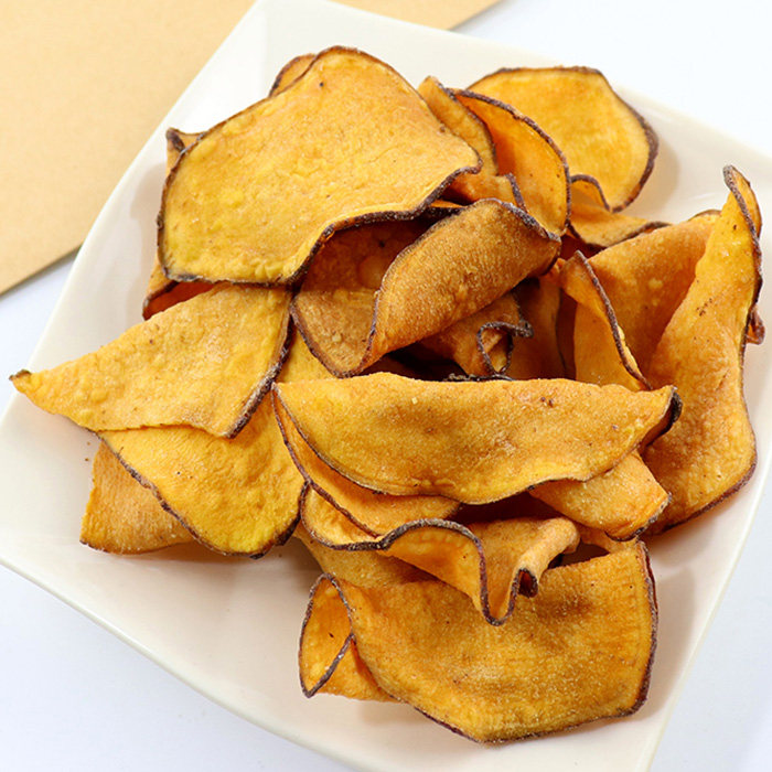Carbon baked sweet potato slices fresh and crispy melon dried potato chips snacks farmhouse homemade melon slices bulk 500g-Taobao