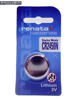 Swiss Renata button battery CR2450N 3V BMW 3 5 7 series car key remote control lithium battery