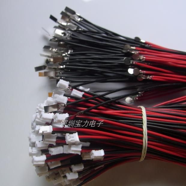 Toy rechargeable battery group connecting head battery pack plug with wire belt welt sheet PH2 0 connector wire crystal head