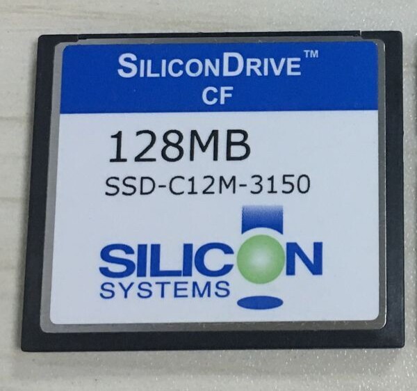 Original WD SILICON DRIVE CF 128M CF card 128MB industrial equipment machine tool special CF