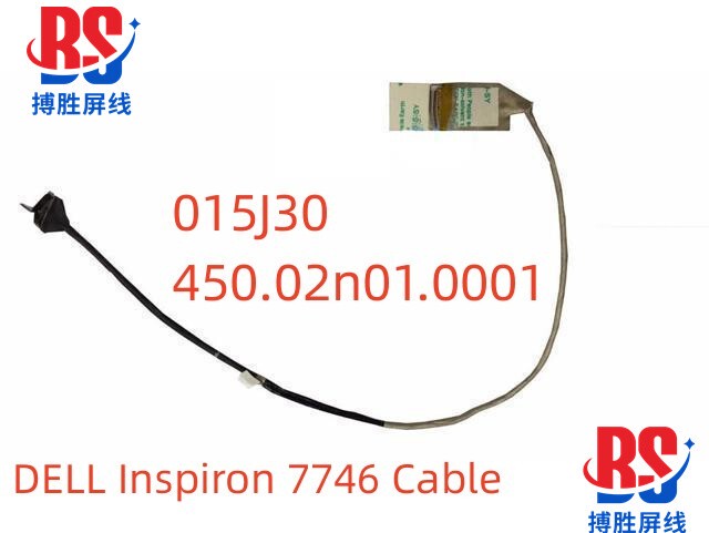 Dell Inspiron 7746 17-7000 Screen Cable 015J30 450.02N01.0001