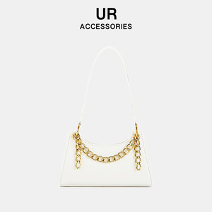 【UR】鳄鱼纹小众单肩包腋下包