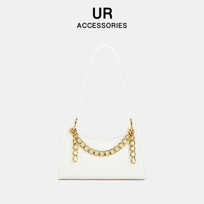 【UR】鳄鱼纹小众单肩包腋下包