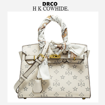 French DRCO leather platinum bag female 2021 new portable second generation Kelly bag summer premium shoulder shoulder bag