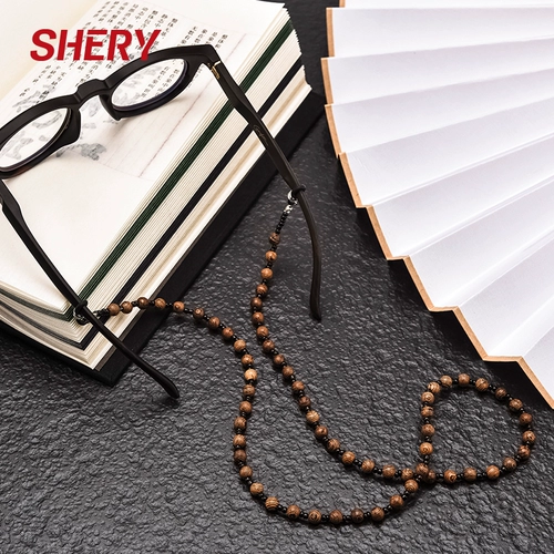 Цепочка, нескользящая ретро модная подвеска, солнцезащитные очки, цепь