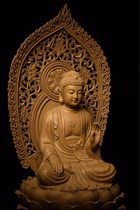 Agarwood wood carvings dedicated to Buddha statues Buddha Sakyamuni Guanyin Manjushri Bodhisattva root carvings