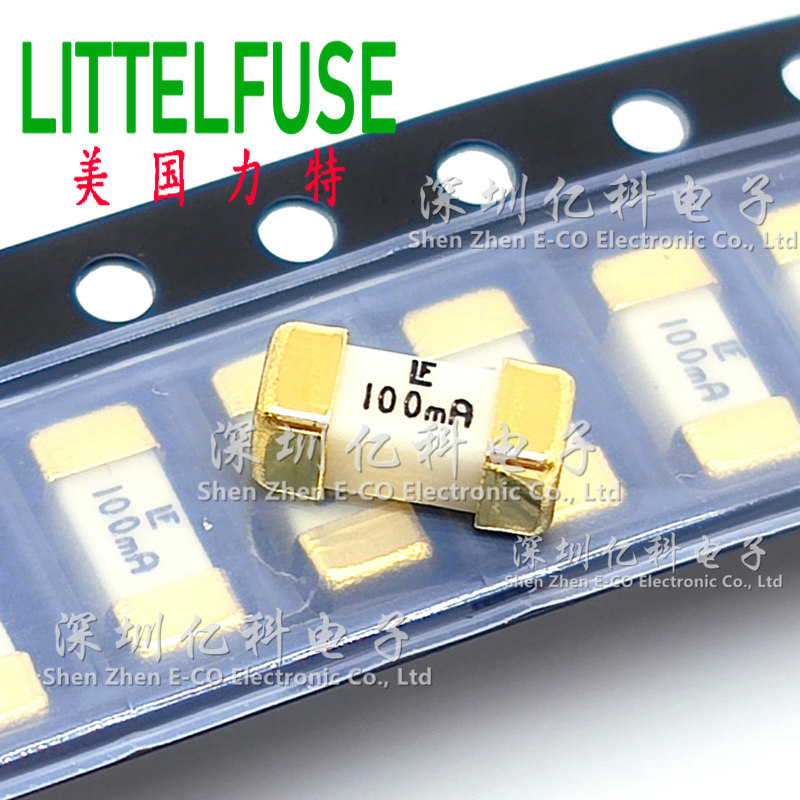 0451.100MRL进口力特1808贴片保险丝管LF 100mA快熔断125V 一次性
