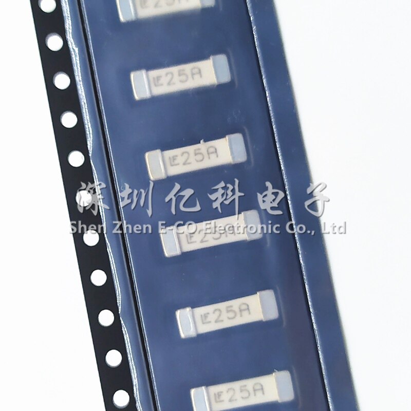 0456025.ER美国力特LF 25A安 贴片快熔保险丝管 125V 一次性熔断