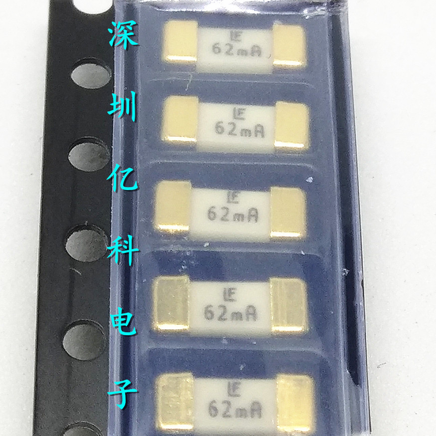 0451.062MRL进口美国力特 贴片保险丝管1808 LF 62mA 125V 快熔