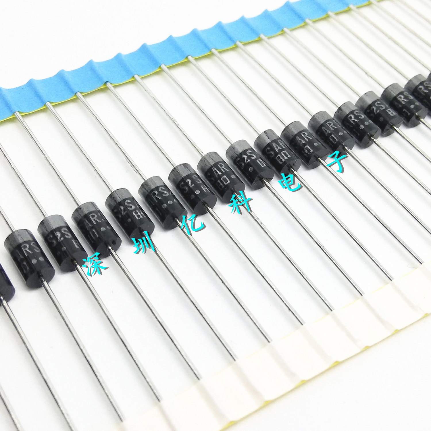 进口日本三肯 SARS02V1 SARS2 整流二极管 1.2A/800V 直插DO-41