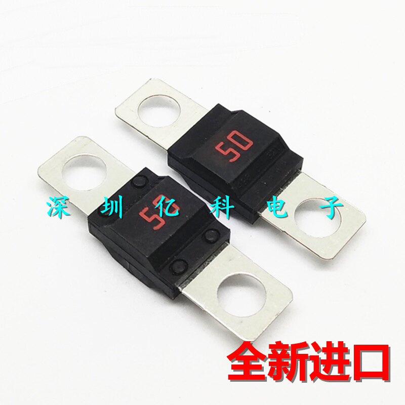 0498050.M进口力特498小号螺栓/平板式汽车保险丝片MIDI 50A安32V