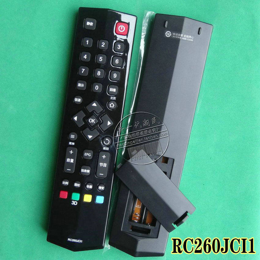 Suitable for TCL 3D LCD cloud TV RC260JCI1 RC260JC11 RC260JCl1 remote control