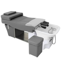 Thai beauty salon shampoo bed water circulation head therapy bed hair salon special fumigation bed barber shop ear bed exit