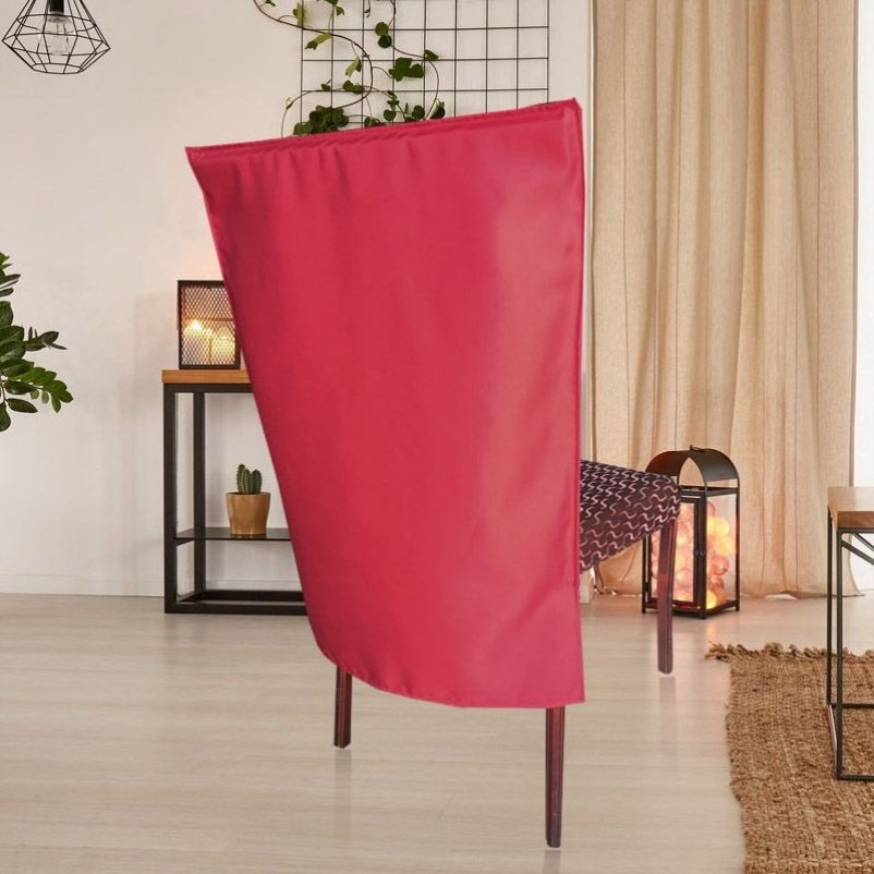 Coat of coat big fire pot shop chair back cover lengthened clothes dining room High back special bag catering anti-oil cloth ordering system