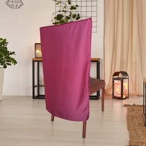 Black chair cover fire pot shop anti-oil taste cover Barbecue Shop Clothing Cover Thickened for anti-dirty commercial dust high back individuality