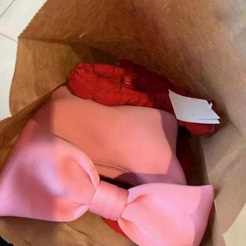 Космическая высококачественная большая маленькая сумка на одно плечо с бантиком, сумка на запястье, в корейском стиле, Южная Корея