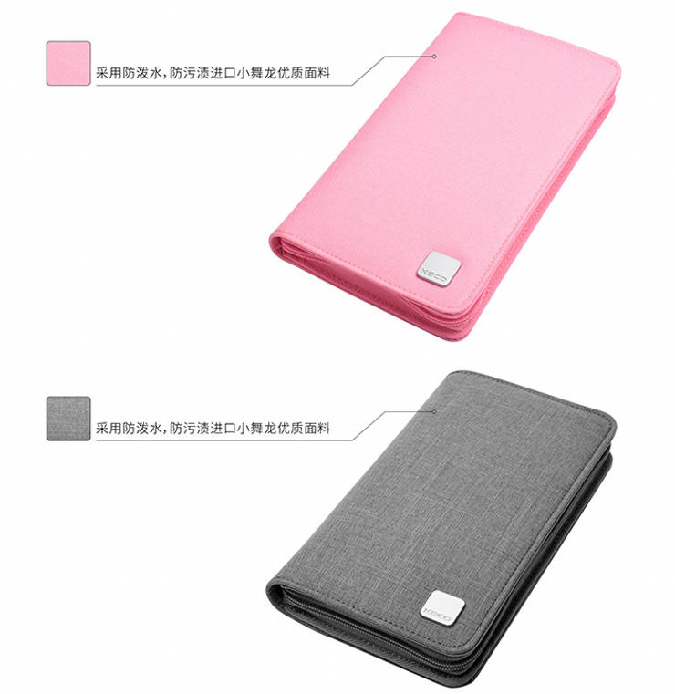 Chính hãng KACO ALIO2 Philharmonic Kinh Doanh Đa Chức Năng Túi Xách Hộ Chiếu Chủ Notepad Đa Chức Năng Wallet Thẻ Gói túi đựng điện thoại đeo tay